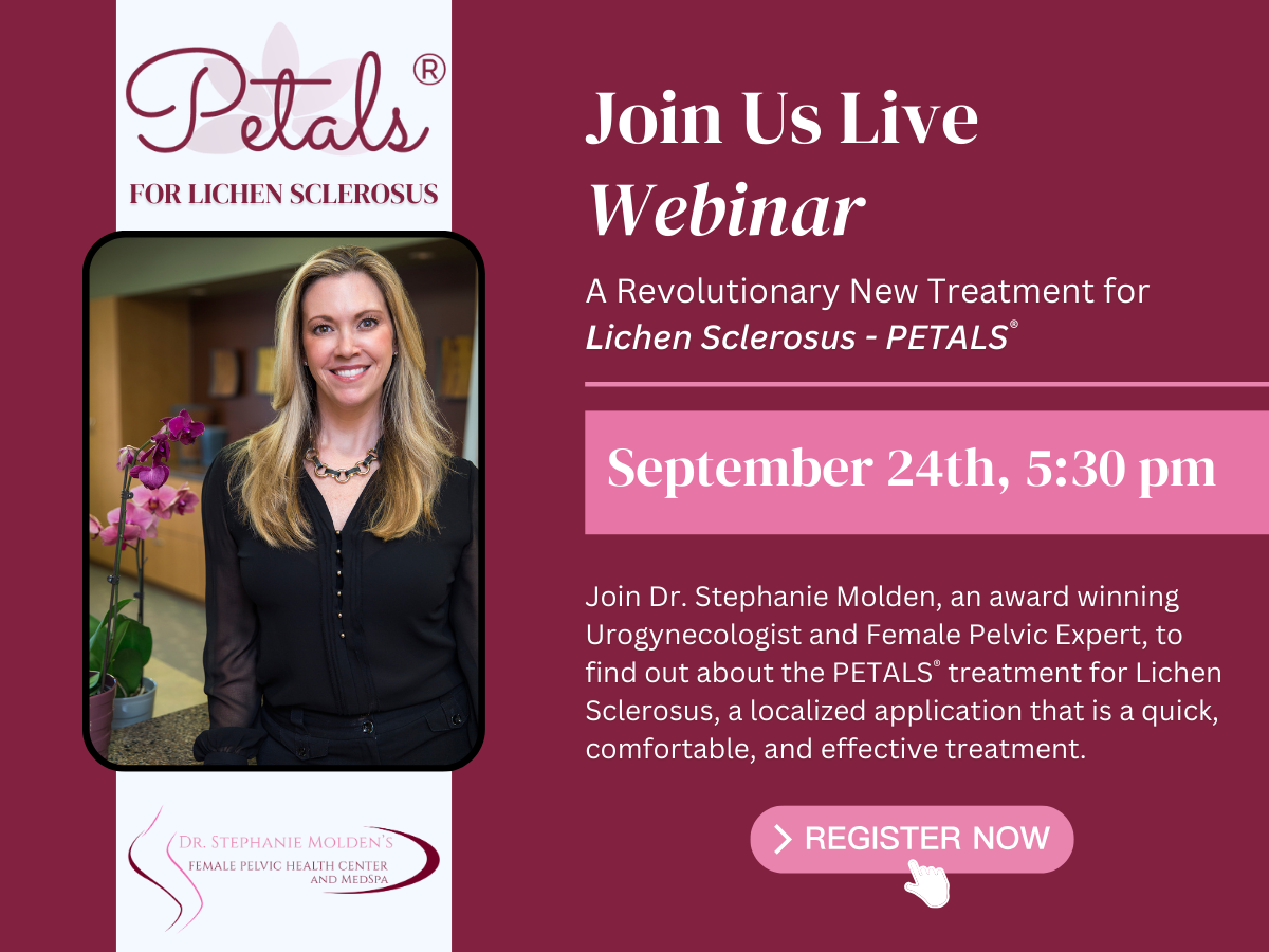 Webinar with Dr. Molden on September 24, 2025